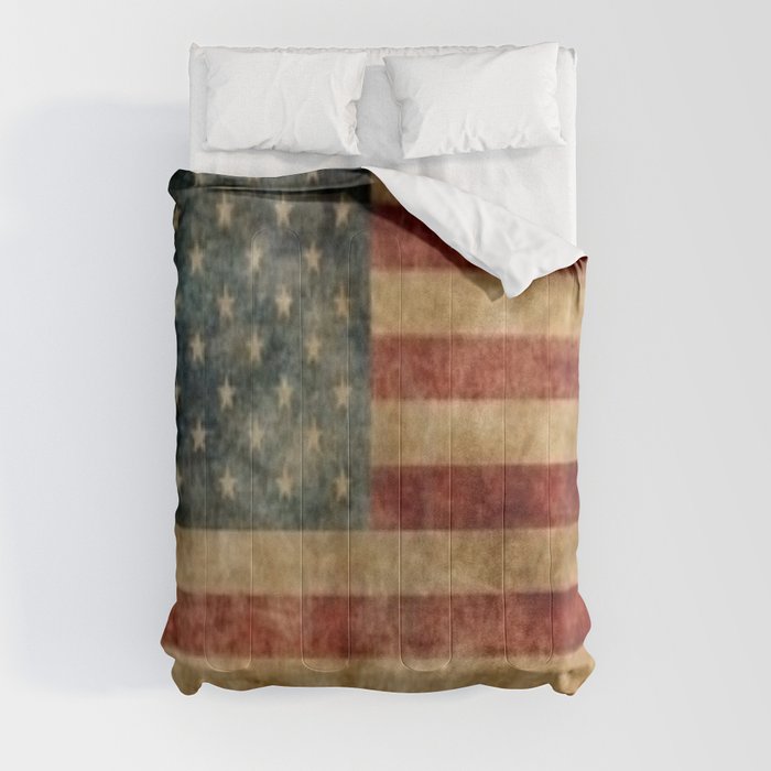 American Flag Comforter