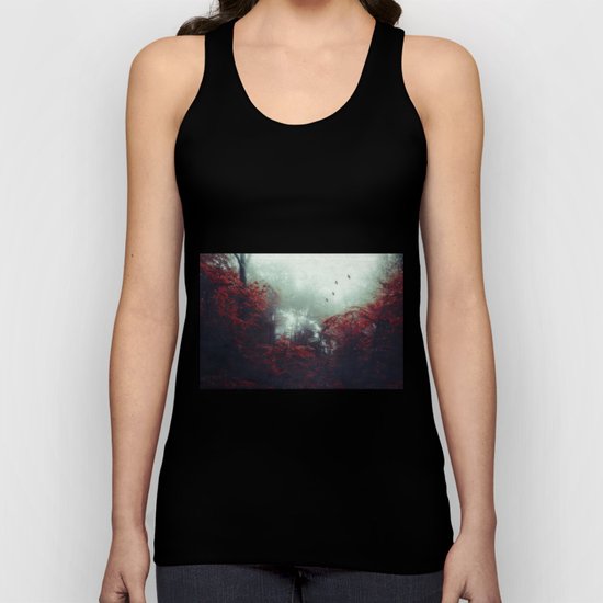 Barrier - enchanted forest Unisex Tank Top