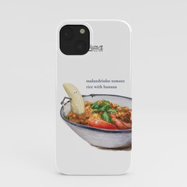 La Cuisine Fusion - Malandrinho Tomato Rice with Banana iPhone Case