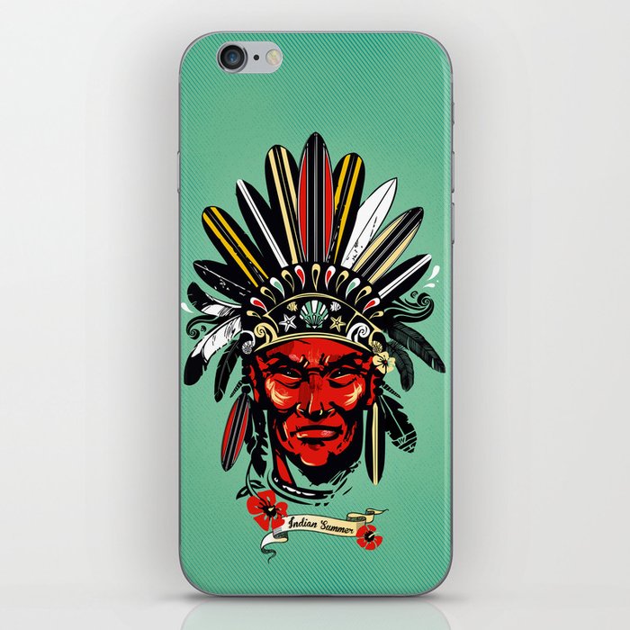 THE INDIAN SUMMER iPhone Skin