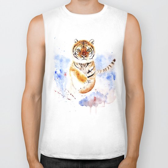 Tiger Biker Tank