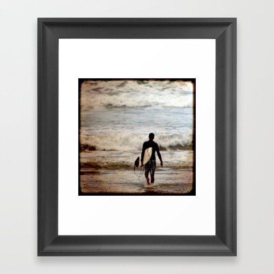 Heading Out Framed Art Print