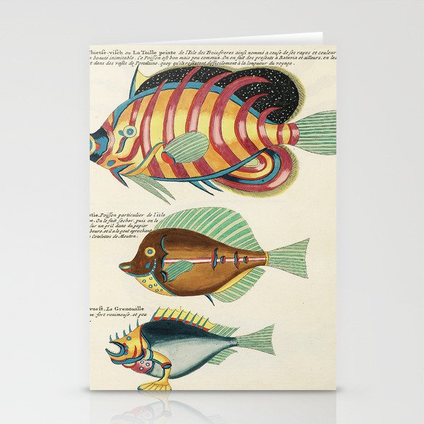 fish by Louis Renard Stationery Cards