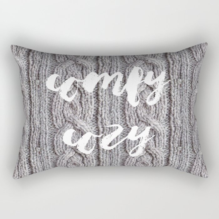 Comfy Cozy Throw Pillow by KC Design Co.