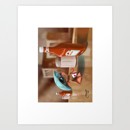vampirito Art Print