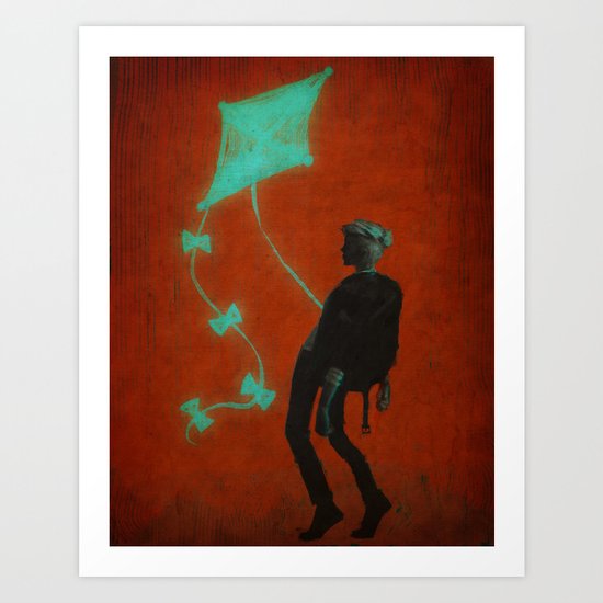 Kites Art Print