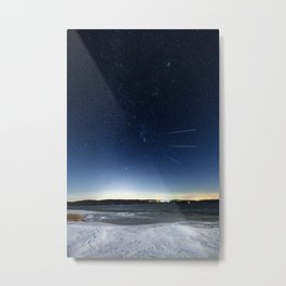 Orionids Meteor Shower Metal Print