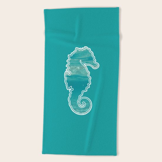 Seahorse Beach Towel
