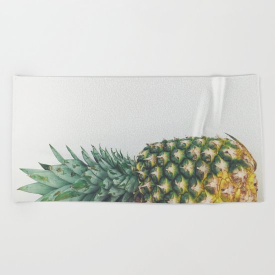 Fallen Pineapple Beach Towel