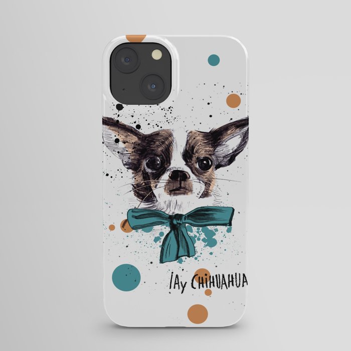 Chic Chihuahua dog iPhone Case