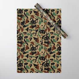 Chihuahua Camouflage Wrapping Paper