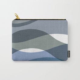 Abstract Waves Pattern Carry-All Pouch