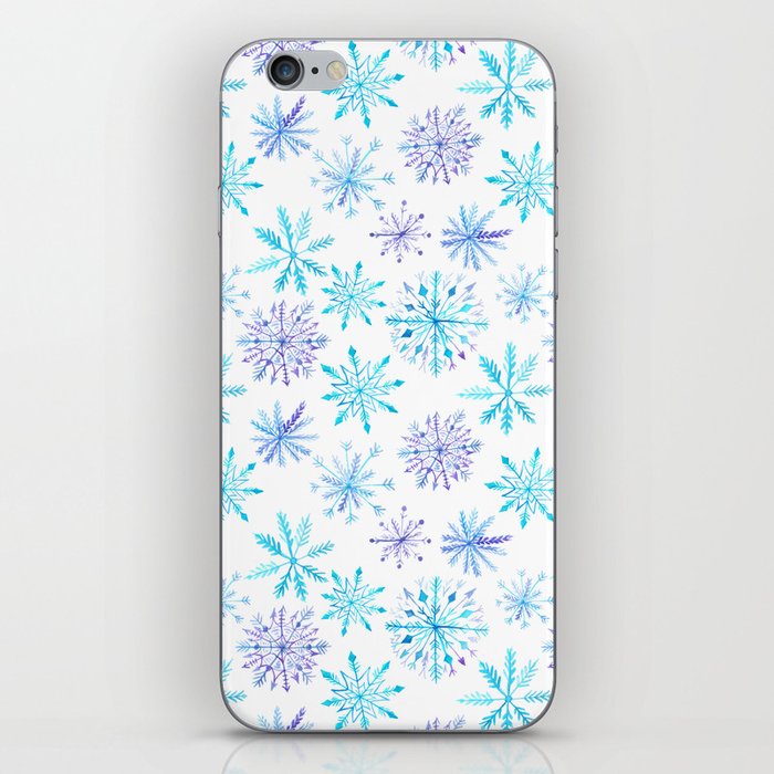 Snowflakes iPhone Skin