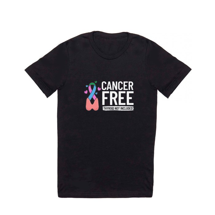 Thyroid Cancer Ribbon Awareness Survivor T Shirt