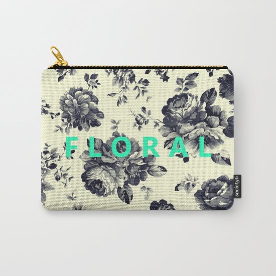 FLORAL Carry-All Pouch