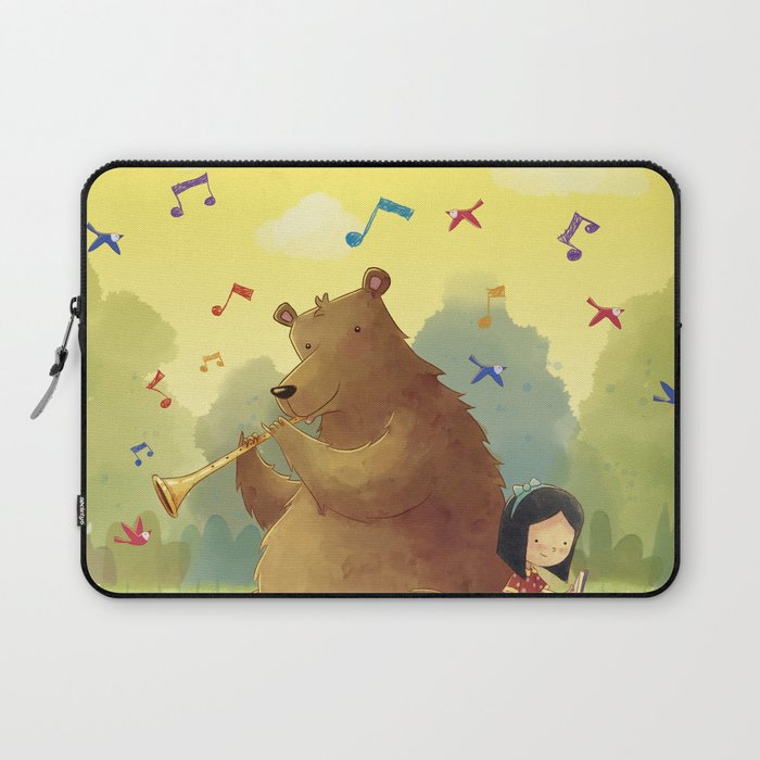 Friend Bear Laptop Sleeve