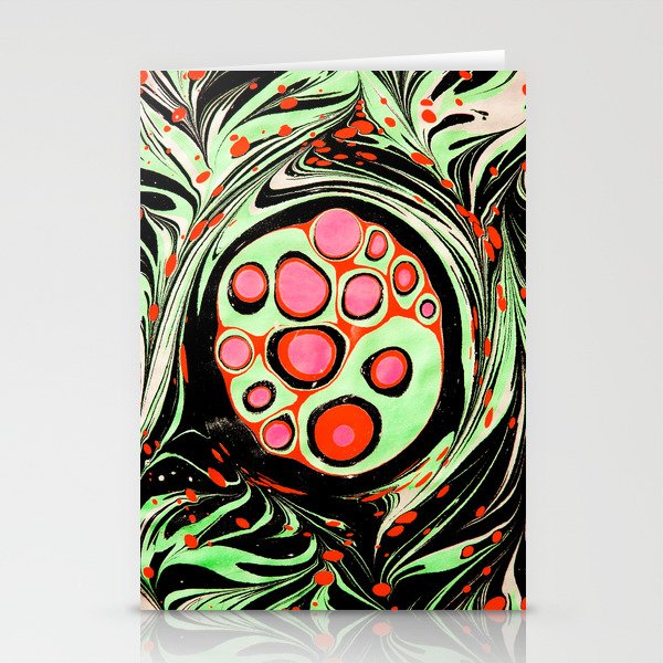 Psychedelic Circle Stationery Cards
