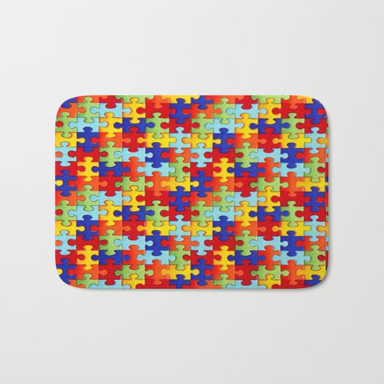 Puzzle Bath Mat