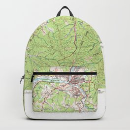 WV Parkersburg 701704 1981 topographic map Backpack