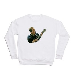 bass player painting Crewneck Sweatshirt