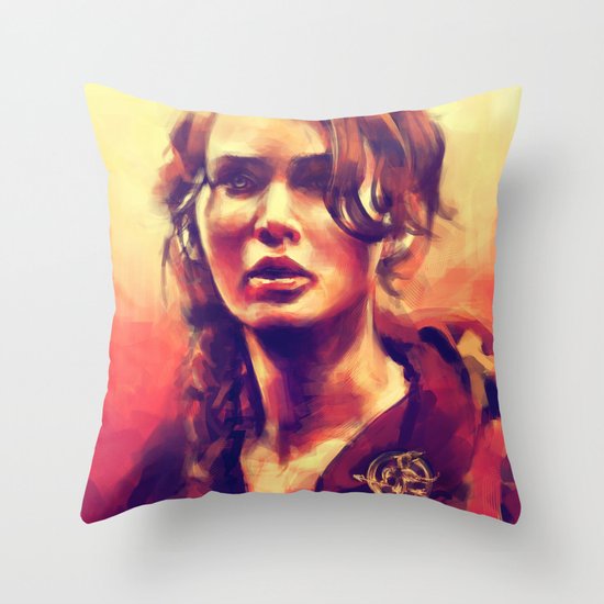 Abraham's Daughter Throw Pillow