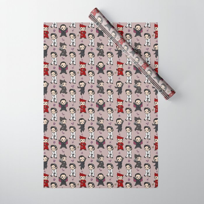 Copious Cardinal Copia Wrapping Paper