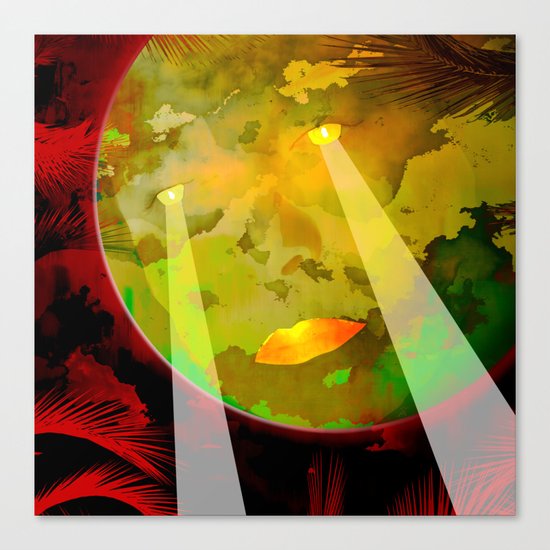 Moon Power / Portrait 24-09-16 Canvas Print