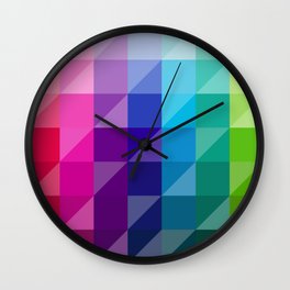 Colorin Colorado Wall Clock