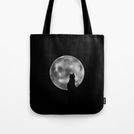 Talking To The Moon  Tote Bag
