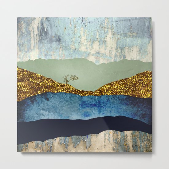 Solitary Metal Print