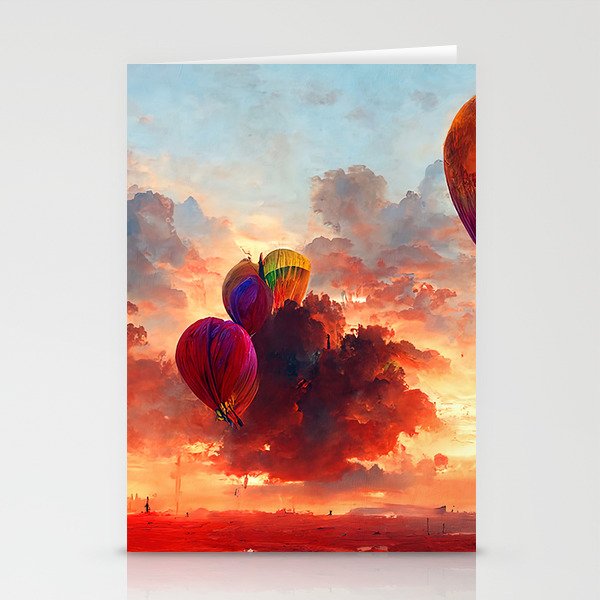 Balloon Festival Stationery Cards