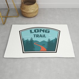 Long Trail Vermont Area & Throw Rug