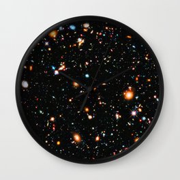 Hubble Extreme Deep Field Wall Clock