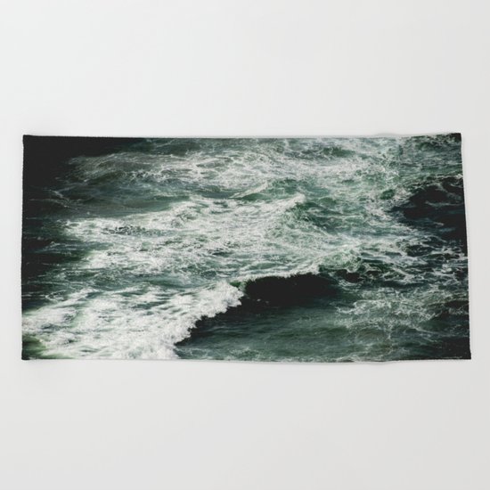 Glory Waves Beach Towel