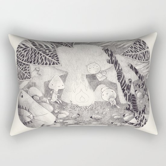 tri Rectangular Pillow