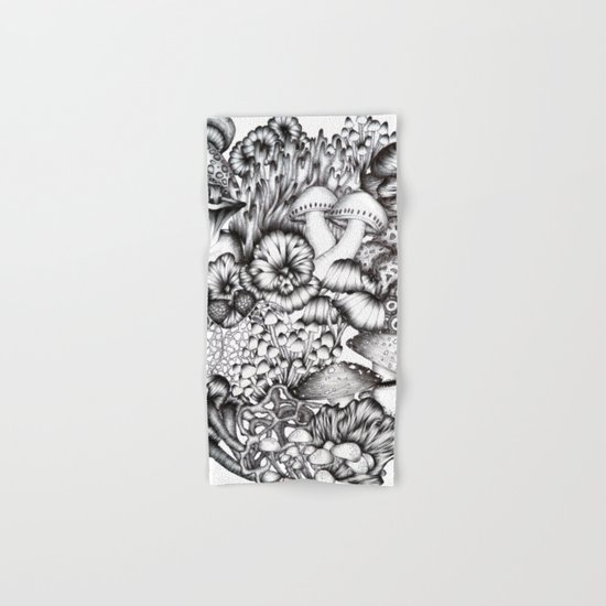 A Medley of Mushrooms Hand & Bath Towel