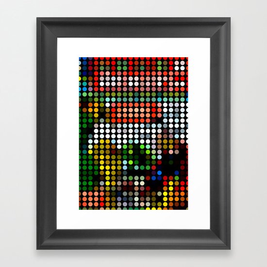 Comic III Framed Art Print