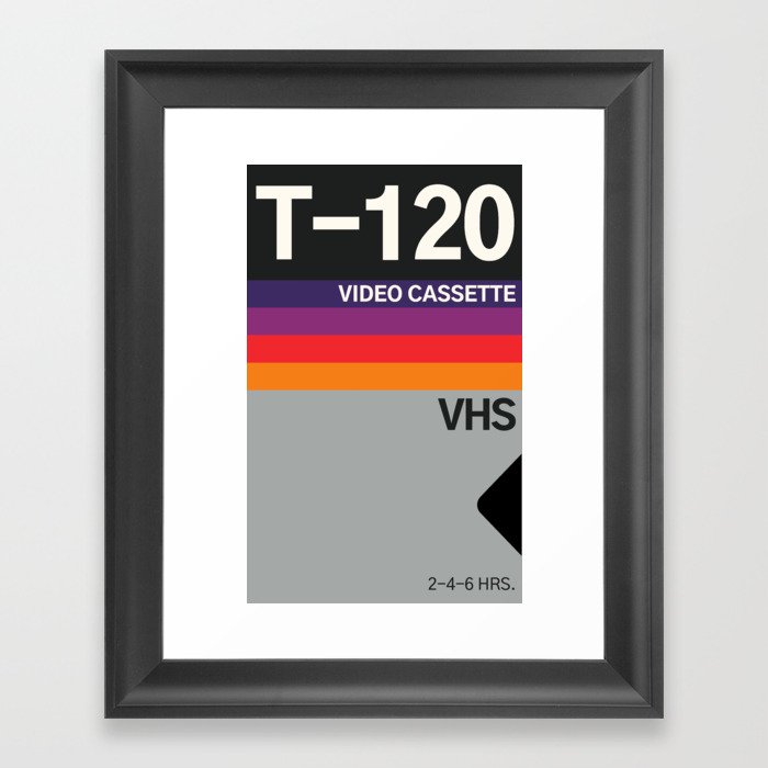 VHS TAPE Framed Art Print