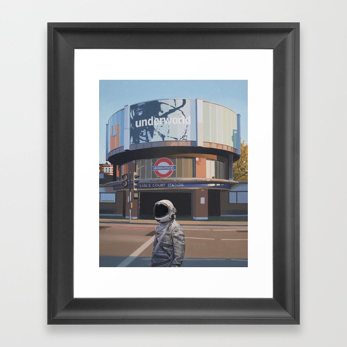 London Underworld Framed Art Print