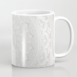Mandala Soft Gray Coffee Mug