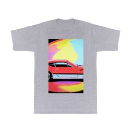 Color runs T Shirt | Elegant, Multicolored, Photo, Style, Sp2, Roadster, Side, Sportscar, Coupe, Art 