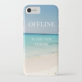 Offline is the new luxury iPhone Case