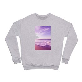 Lavender Beach Crewneck Sweatshirt