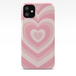Pink Love Hearts  iPhone Case | Graphicdesign, Loveheart, Watercolor, Digital, Cool, Bedroom Decor, Pretty, Aesthetic, Heats, Girls 