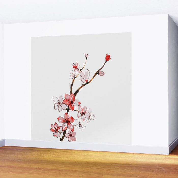 Cherry blossom 2 Wall Mural by andreas12 | Society6