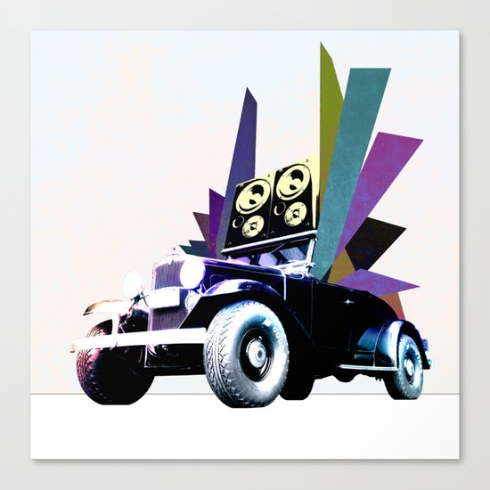 Fabmobile B Canvas Print