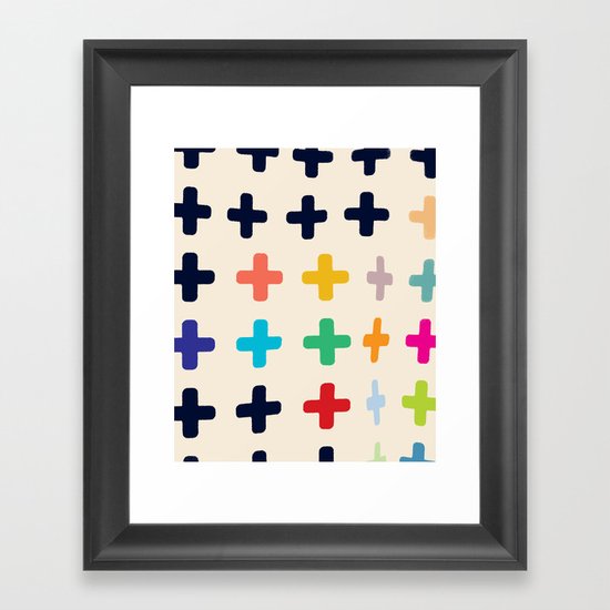 It's Peaceful At The Bottom Of The Pool — Matthew Korbel-Bowers Framed Art Print