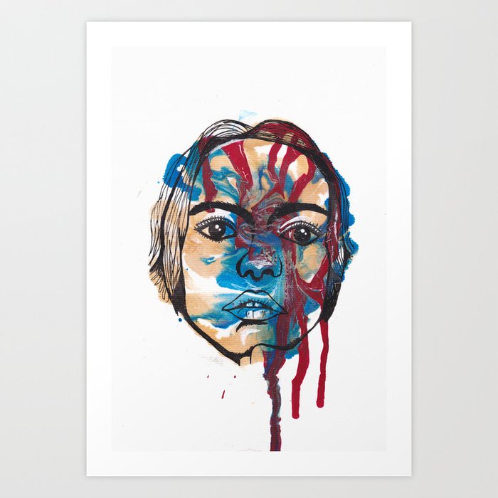 Bleed Art Print