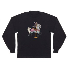 Carousel Horse Long Sleeve T-shirt