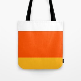 Candy Corn ombre stripe Tote Bag